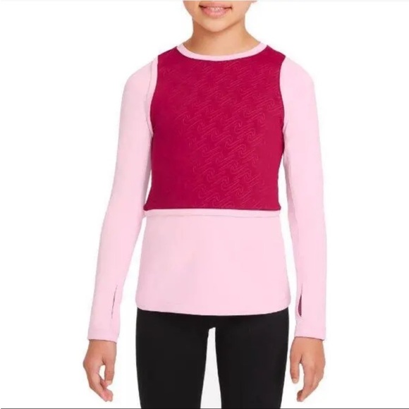 Nike Other - Nike Pro Dri-FIT Big Kids' (Girls') Long-Sleeve Training Top